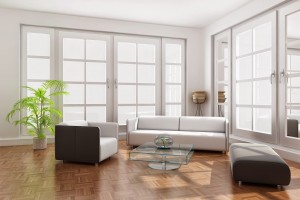3d render a modern living room